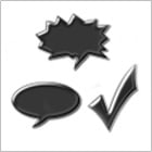 Camtasia メタリック吹き出し