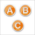 orange letters