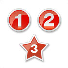 red numbers
