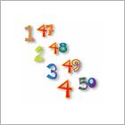 fun number stamps