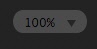 Canvas scale dropdown