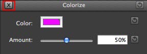 Delete button in Properties pane
