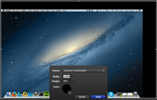 Background color picker