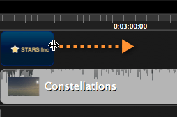 Drag end to extend duration