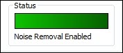 Noise Removal Enabled