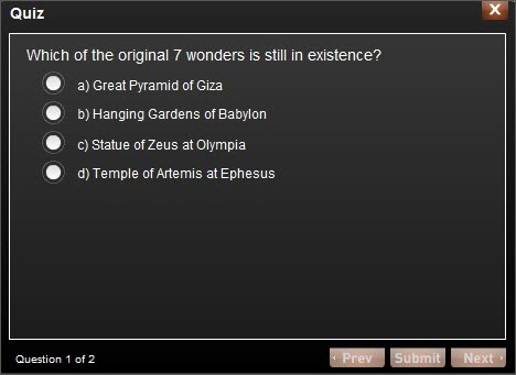 Quiz example
