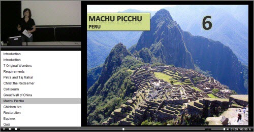 PowerPoint presentation example