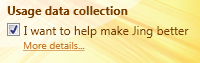 useage data collection