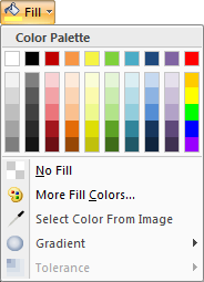 fill menu