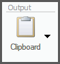 output button