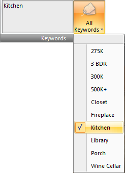 Select keywords