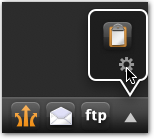 Output preferences button