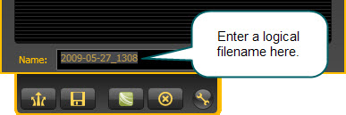 Enter a file name