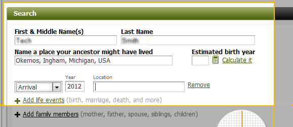 visual family histories