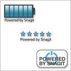 powered by snagit stamp