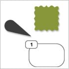 rounded stamps
