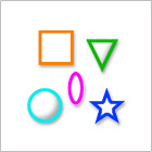shapes stamp