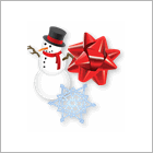 winter holiday stamps