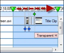 Select portion of Timeline