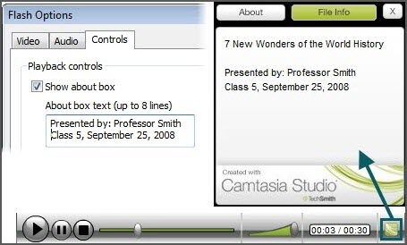 About box example