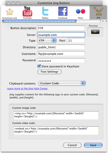 ftp setup