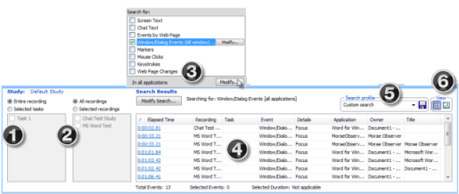 Search overview