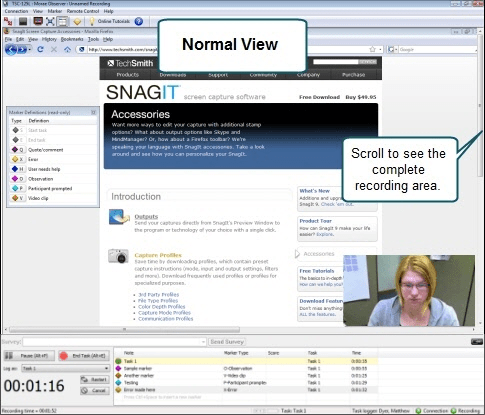 Normal View example