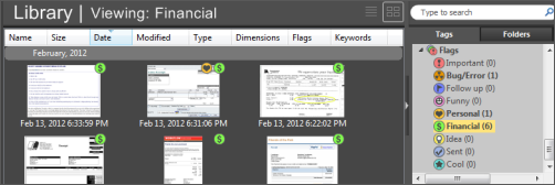 Financial Flag Example