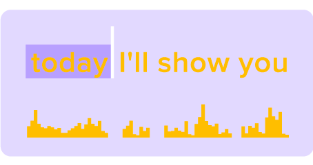 Editing audio in TechSmith Audiate.