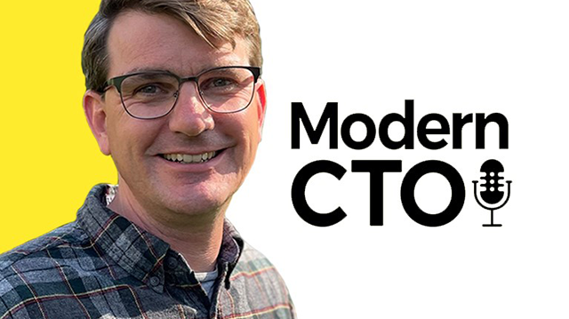 Photograph of Daniel Foster with Modern CTO logo