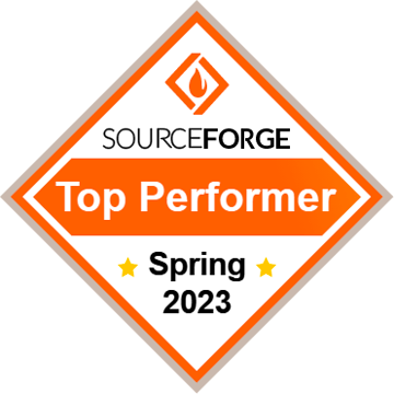 SourceForge Top Performer Badge - Spring 2023