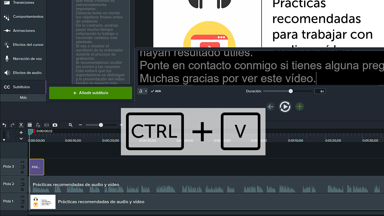 pegar subtitulos con mkplayer