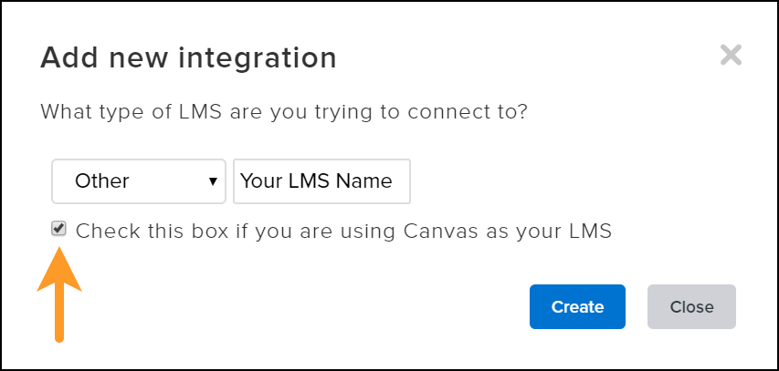 Custom name dialogue box for LMS