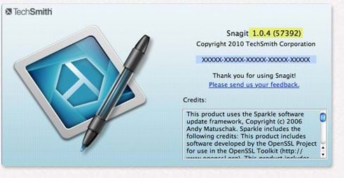 About Snagit on Mac