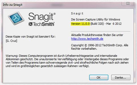 About Snagit