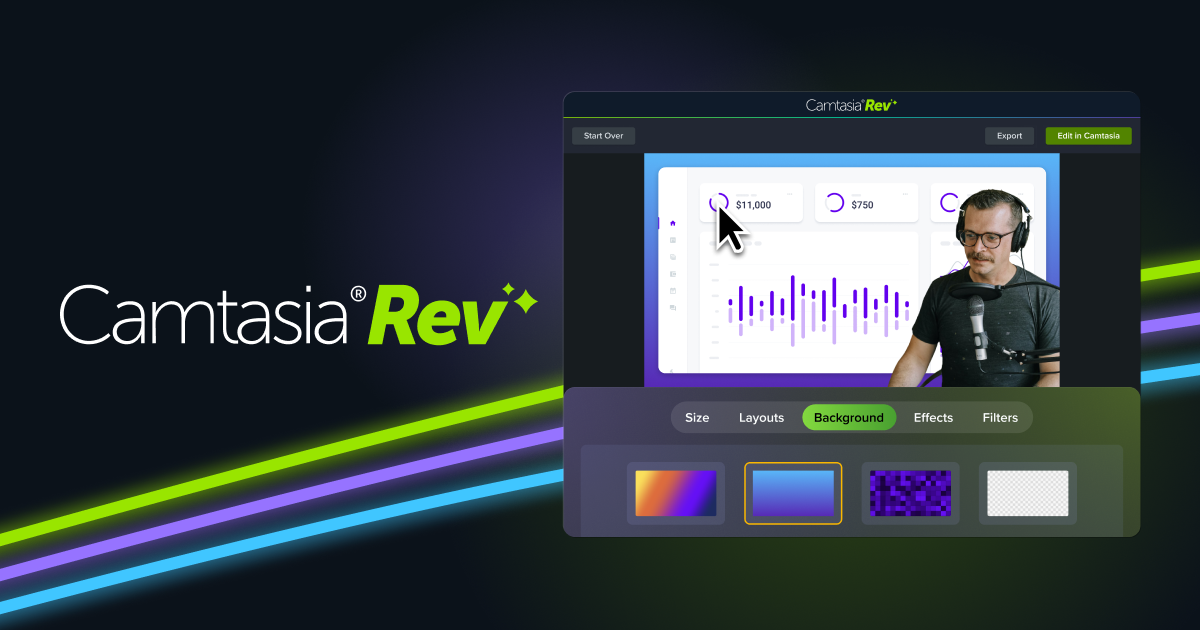 Accelerate Video Creation with Camtasia Rev
