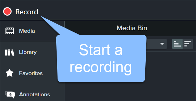 camtasia record screen and audio