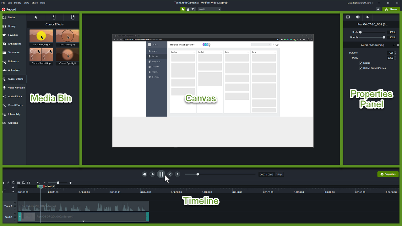 assets for camtasia