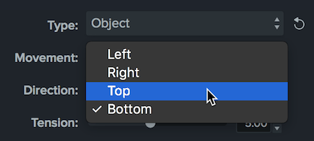 choosing a direction