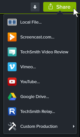 Using camtasia