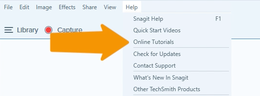 snagit tutorial video capture