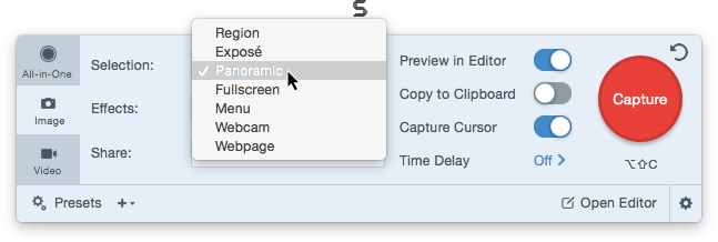 snagit scrolling capture not working chrome
